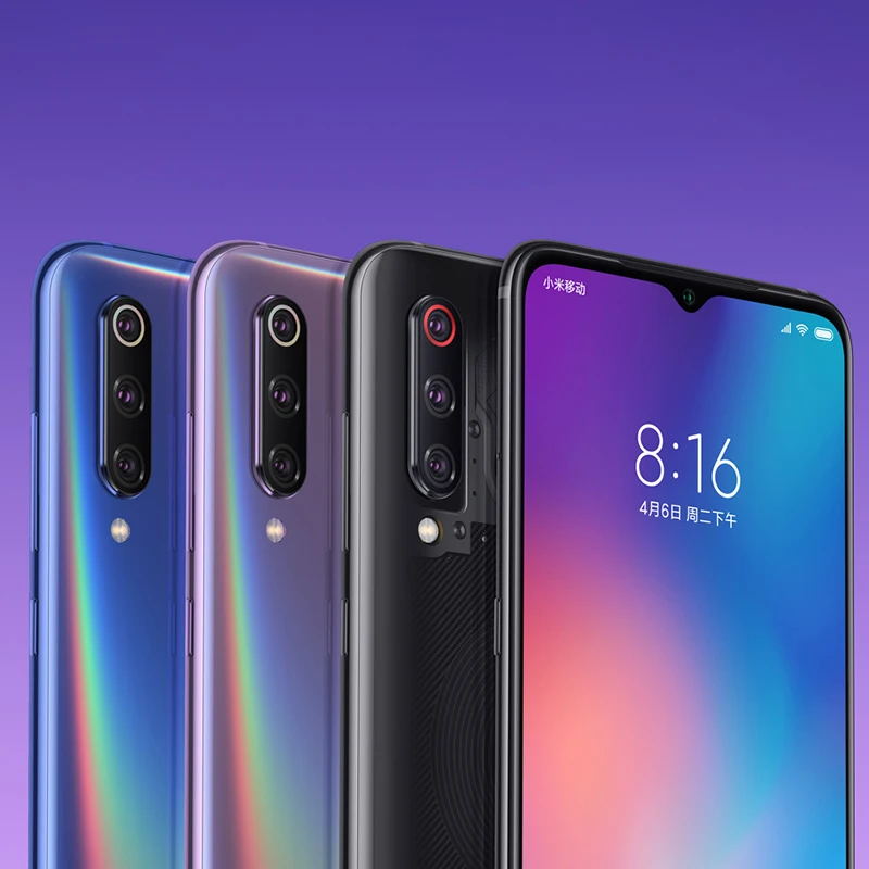 Оригинальный Xiaomi mi 9 6 ГБ оперативная память 128 Встроенная мобильный телефон Snapdragon