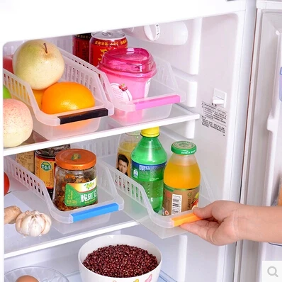 Новая корзина для хранения в холодильнике коробка продуктов пластиковый