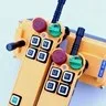 220VAC 6 каналов 2 передатчика 1 система управления скоростью Подъемный Кран Радио дистанционное управление