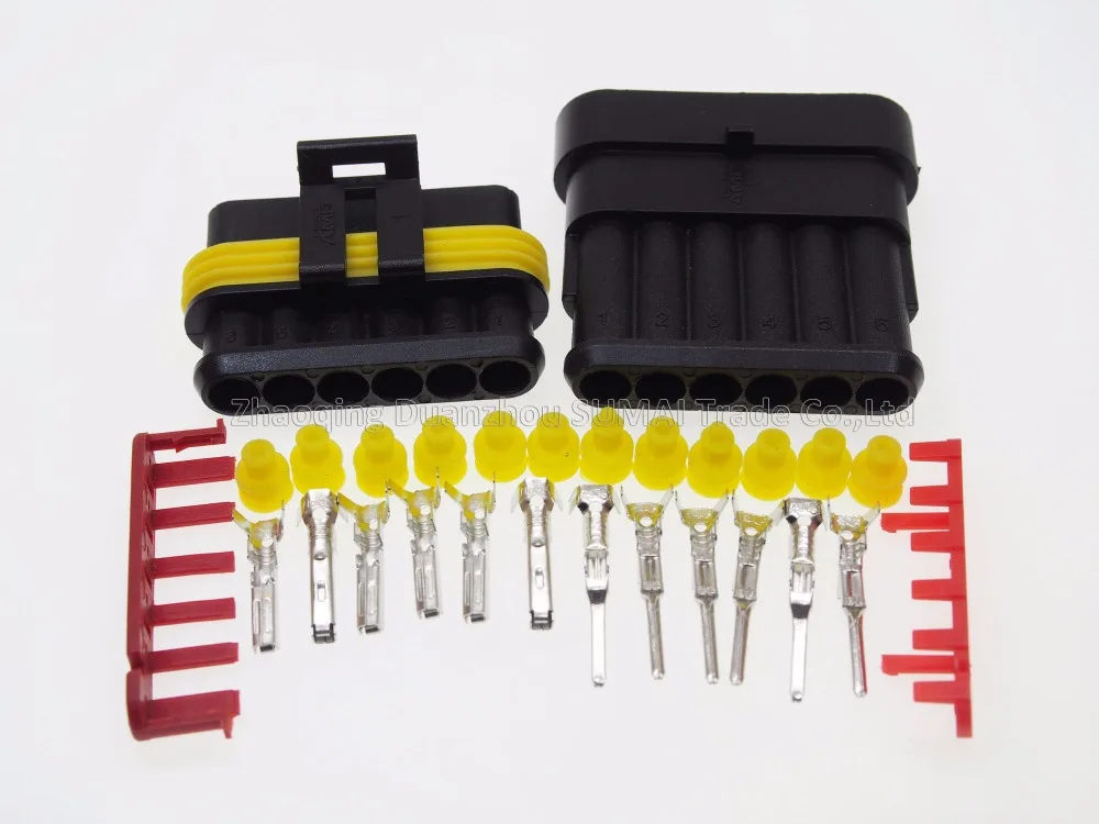 Образец 2 комплекта 6 контактов/способ HID водонепроницаемая фотовспышка Мужской и