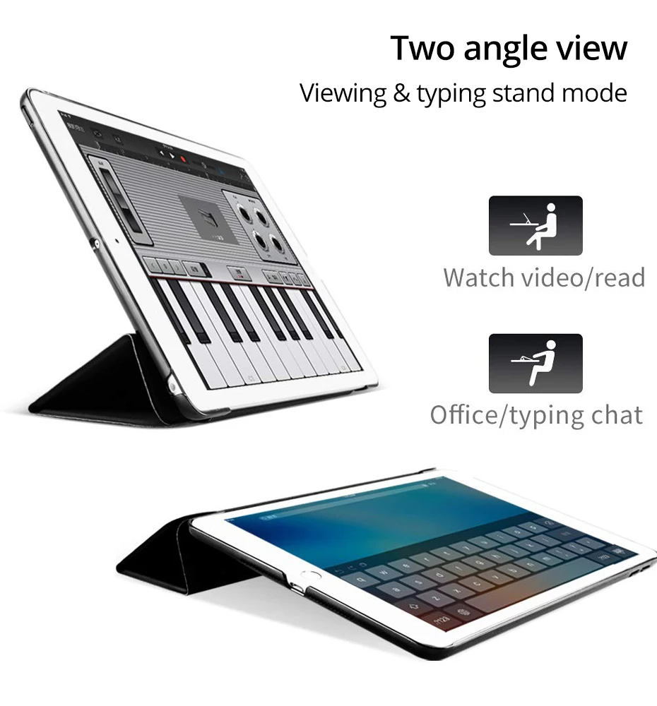 Чехол для iPad Air 2 Чехол Ультра Тонкий Магнитный Флип-стенд умный чехол для iPad 5 6 из искусственной кожи чехол для планшета для iPad Air 1 9,7 чехол