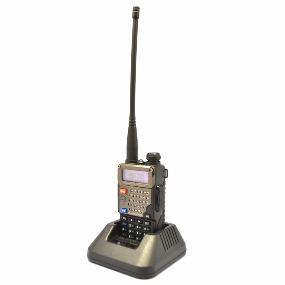 Новый Baofeng UV 5RE + PLUS полицейский Walkie Talkie сканер радио двухдиапазонный Cb Ham