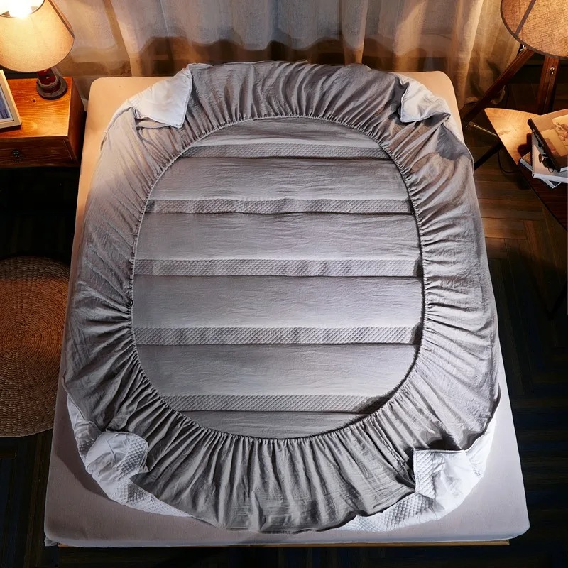 Мыть хлопок тонкий стеганый наматрасник Простыня из стереоскопический ролик