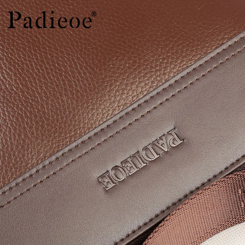 Padieoe Мода 2017 г. Пояса из натуральной кожи сумка маленькая Повседневное Для мужчин