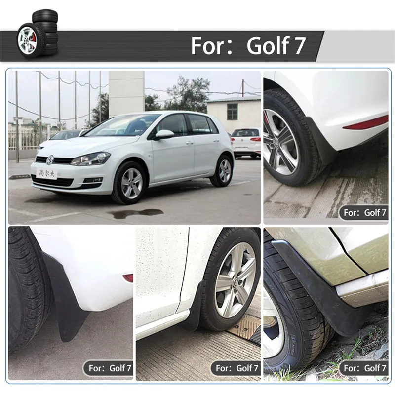 Авто Брызговики для VW Golf 7 MK7 Хэтчбек крыло 2013-2017 автостайлинг Автозапчасти/ |