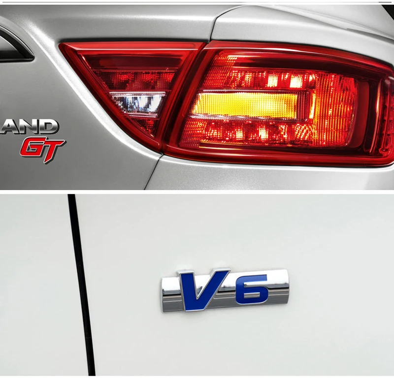 Для ограниченной серии T GDI V6 Спортивная Эмблема для Geely Emgrand EC7 EC8 X7 GX Vision King Kong GT GE CK MK хромированная наклейка для кузова автомобиля