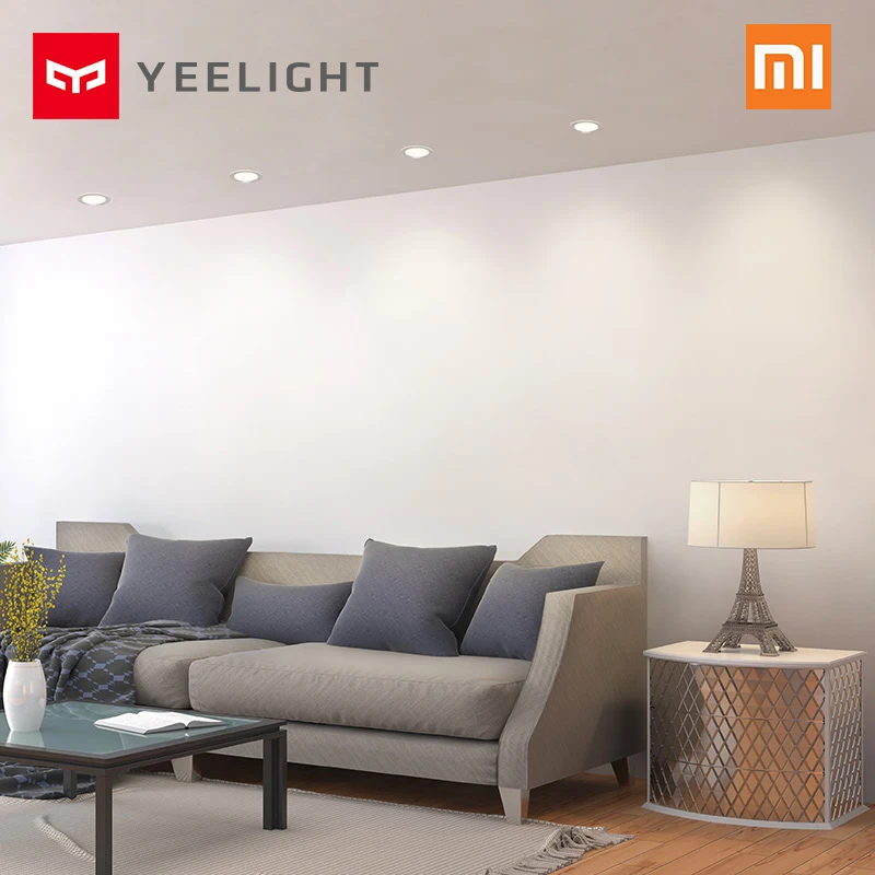 Новый оригинальный xiaomi mijia yeelight светодиодный светильник Теплый желтый холодный