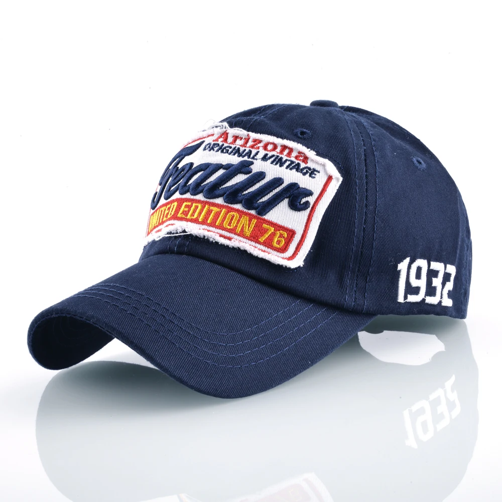 Мужская и Женская Бейсболка TQMSMY повседневная хлопковая бейсболка с надписью Arizona