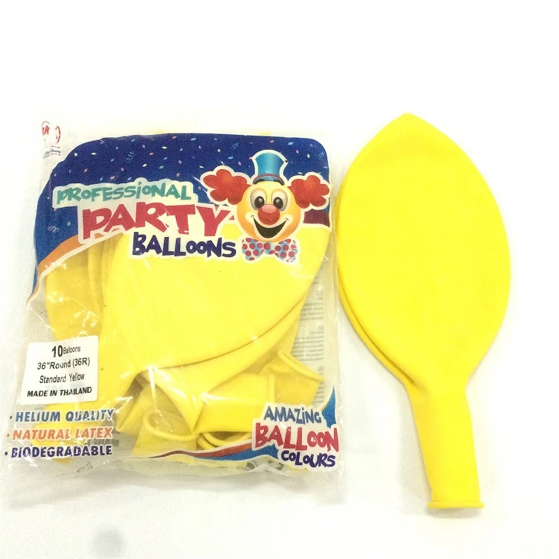 36 дюймов огромный латексный шар гигантский большие разноцветные Круглые