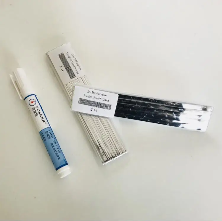 Allbest Solar cell Tab wire 20 метров 1 0 мм x 23 + 2 м 5 дают флюсовую ручку бесплатно.