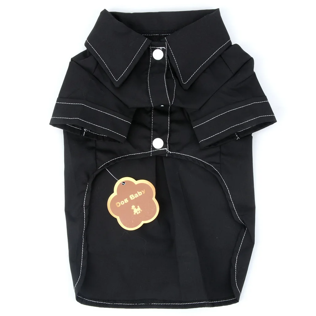 2018 Новая мужская повседневная рубашка для маленьких собак/кошек тканая на пуху