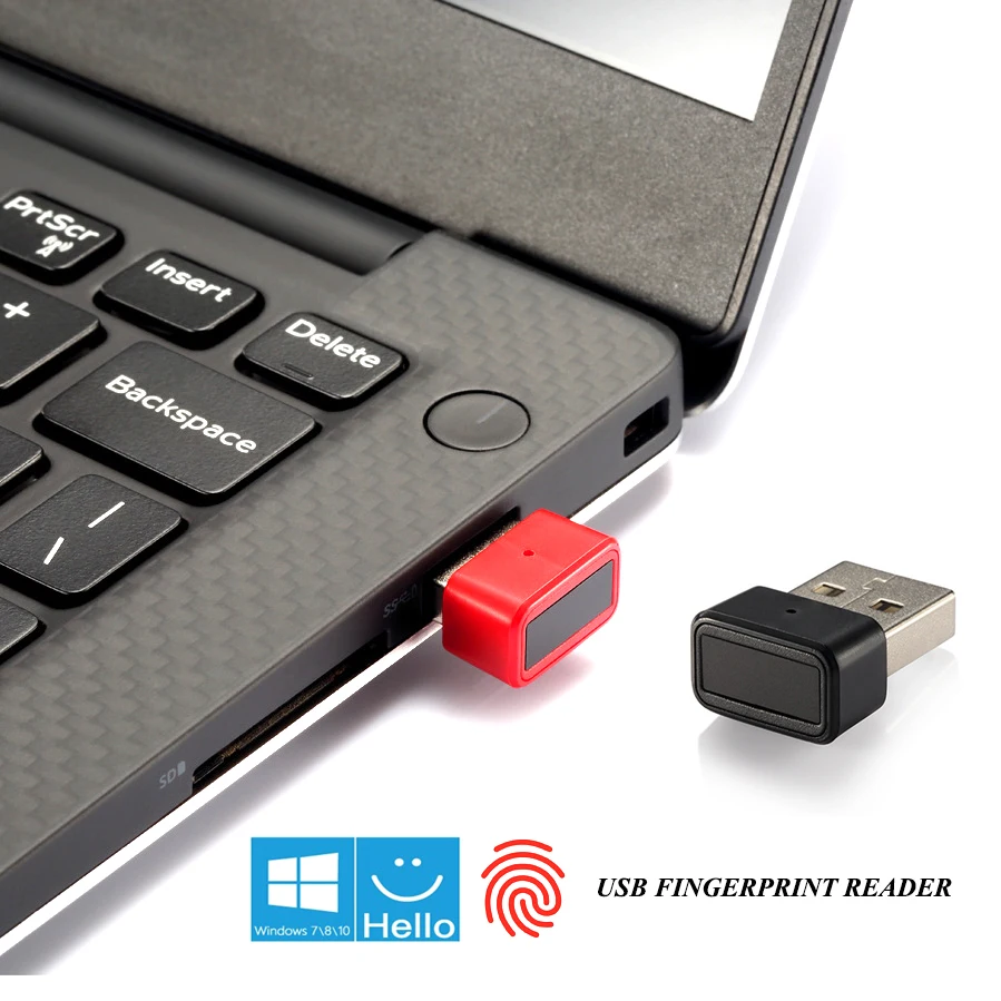 Мини USB модуль считывания отпечатка пальца устройство распознавания для Windows 7 8 10