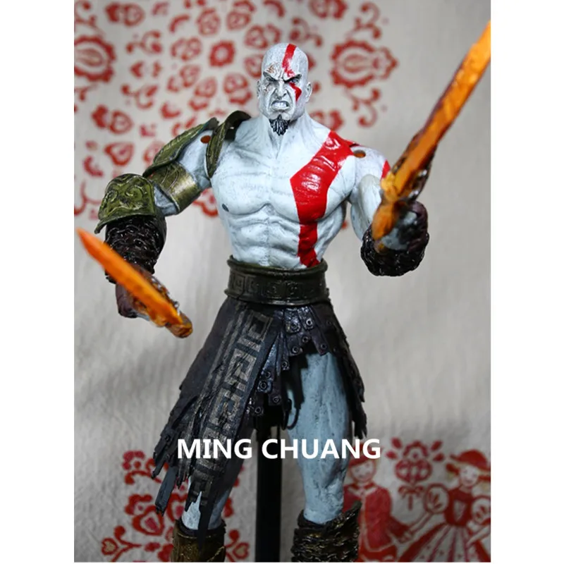NECA God Of War: Ghost Sparta 12 дюймов Kratos Conqueror сын Zeus звуковая фигурка медузы Коллекционная