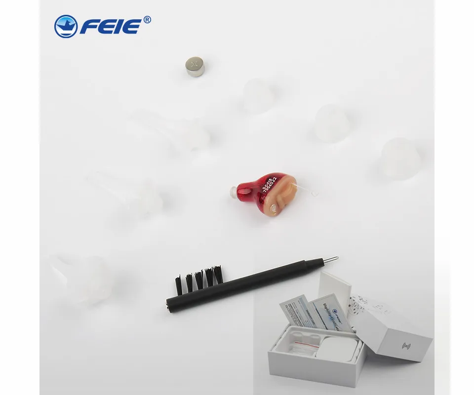 

Best Hearing Aids Small Inner Ear Invisible Hearing Aid Adjustable Wireless Mini CIC Left/right Ear Best Sound Amplifier A-10B