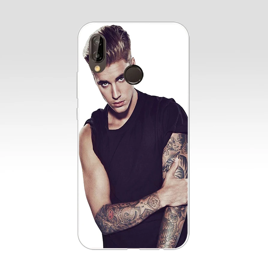 56AQ Justin Bieber Soft Silicone Tpu Cover Case for huawei p 20 lite pro y6 2017 mate 10 | Мобильные телефоны и
