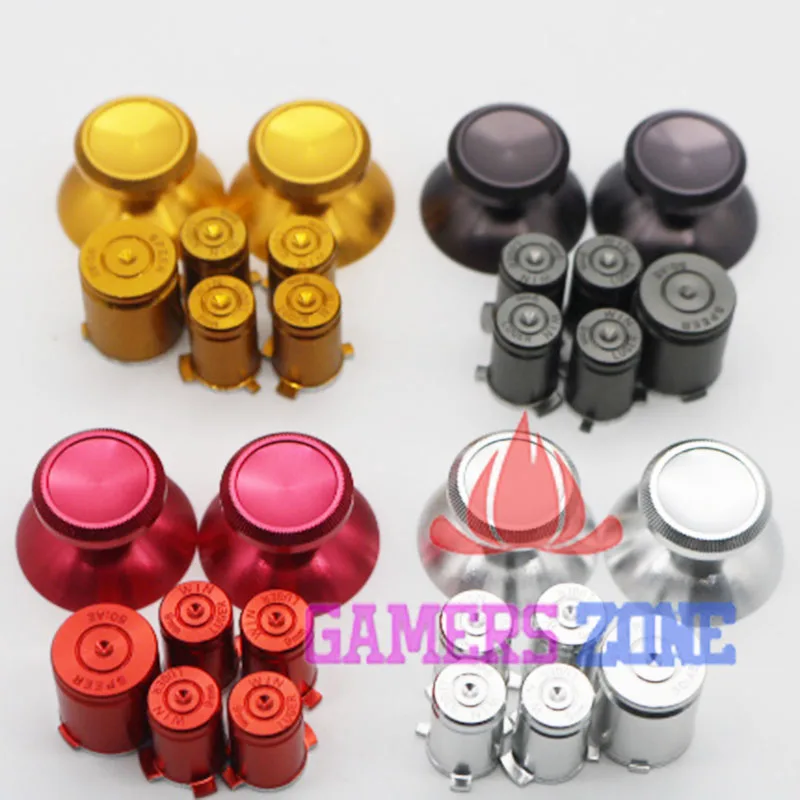 Металлические Thumbsticks ABXY и кнопки направляющие для контроллеров Xbox 360|buttons buttons|abxy