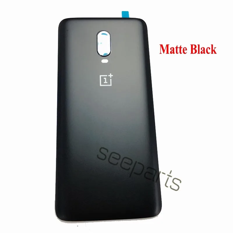 Оригинальное стекло для OnePlus 6T задняя крышка батарейного отсека Дверь задняя стекло для Oneplus 6 Крышка батарейного отсека 1+ 6T корпус чехол с объективом камеры