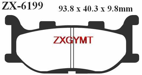 Sintered Brake Pads Set for YAMAHA XVS 1300 XVS1300 A Midnight Star 2007 - 2011 Front Rear 11 07 10 09 08 | Автомобили и