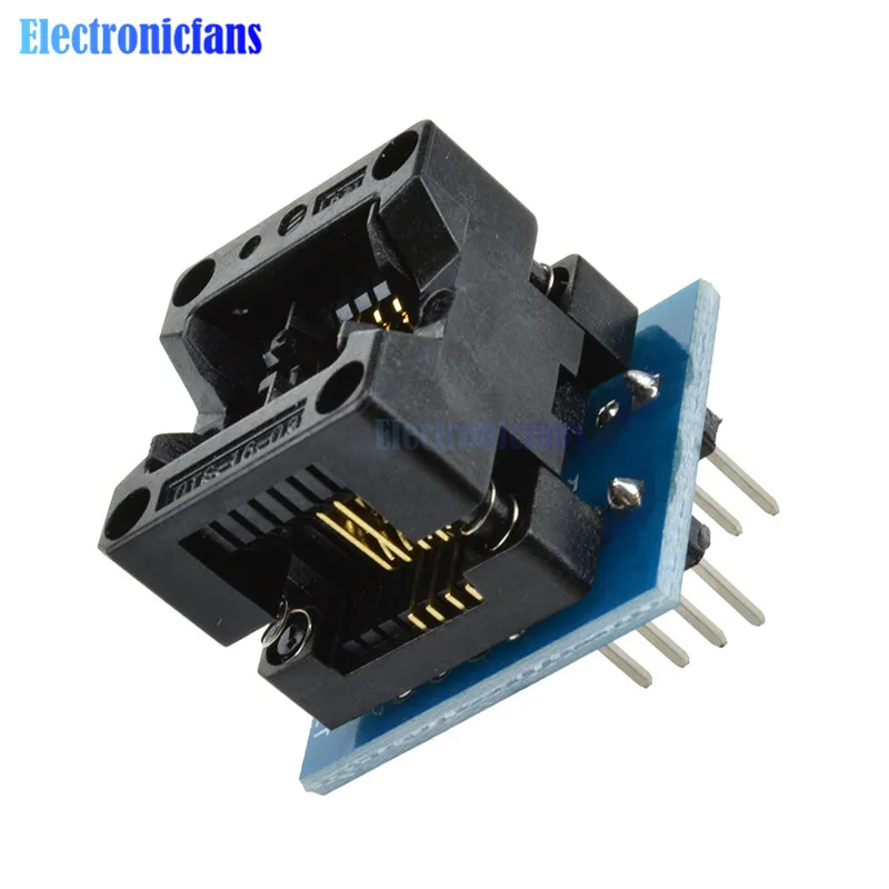 1 шт. 150mil SOIC8 SOP8 К DIP8 адаптер программатора EZ гнездо модуля преобразователя