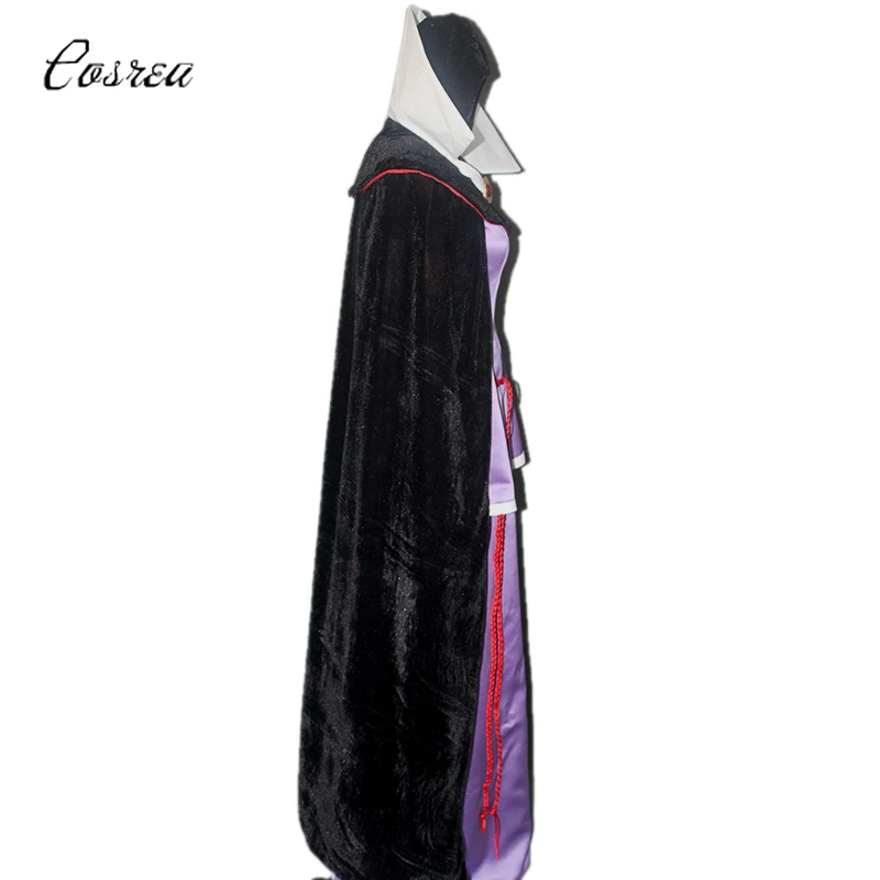 Evil Queen Stepmother Costume Dress Outfit Halloween Cosplay Adult with Crown | Тематическая одежда и униформа