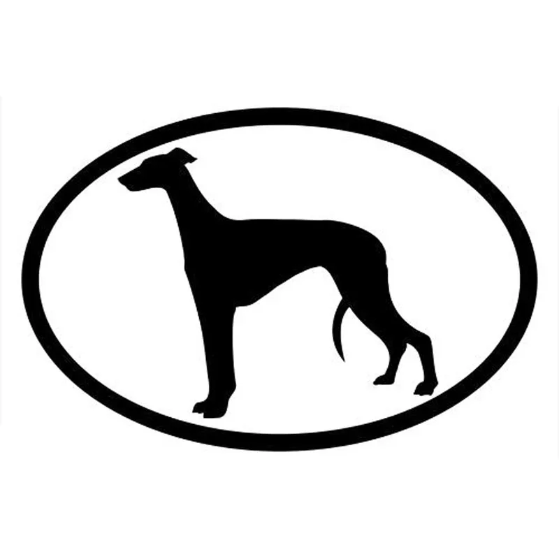 Овальные классические наклейки для окон собак GREYHOUND 15 2*10 2 см аксессуары