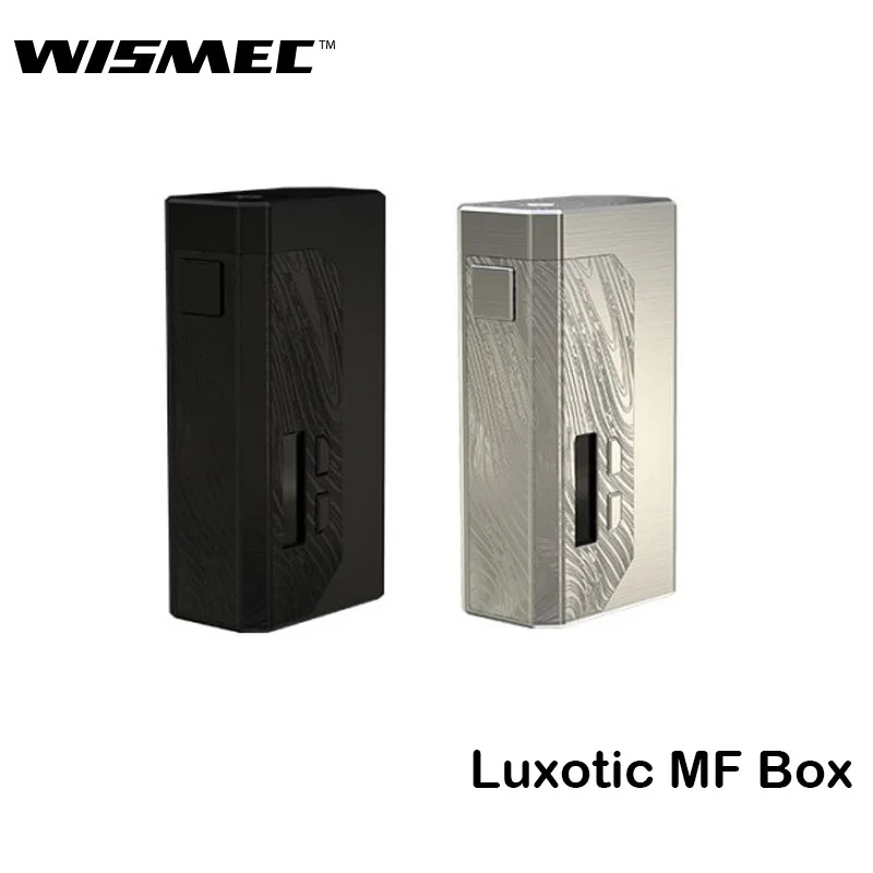 Оригинальный Wismec lusotic MF коробка мод Vape 100 Вт поддержка гильотина V2 RDA электронная