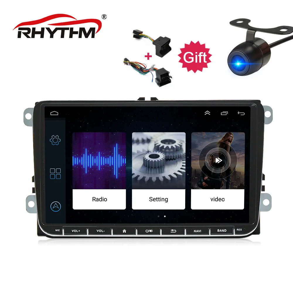 2 din Android 6 0 автомобильное радио стерео 9 &quotемкостный сенсорный экран HD GPS