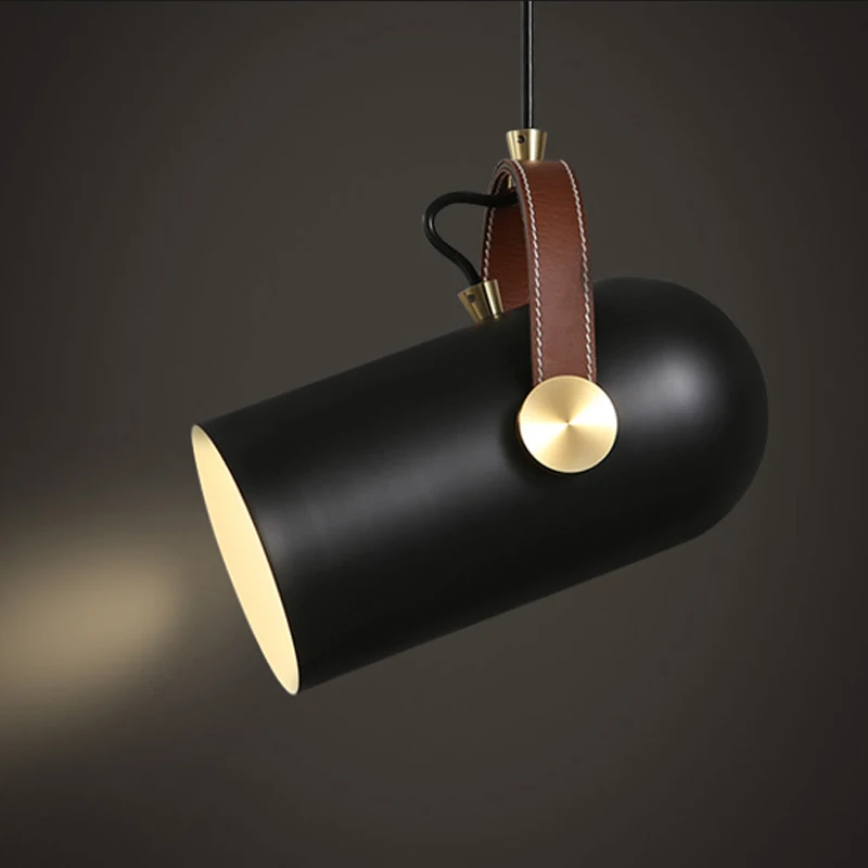 Nordic LED Industrial Metal Shade Vintage Retro Pendant Lamp Light Ac90-260v lighting fixtures bar cloth store new | Лампы и освещение
