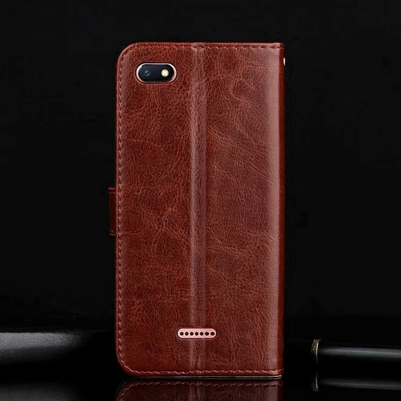 Флип чехол для Xiaomi Redmi 6A бумажник из искусственной кожи с подставкой Xaomi Mi A1 A2 6 8 SE 5