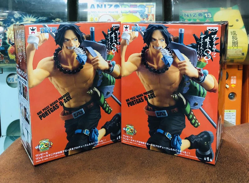 Японское аниме ONE PIECE оригинальная Коллекционная Фигурка BANPRESTO Mania-Portgas D. Ace |
