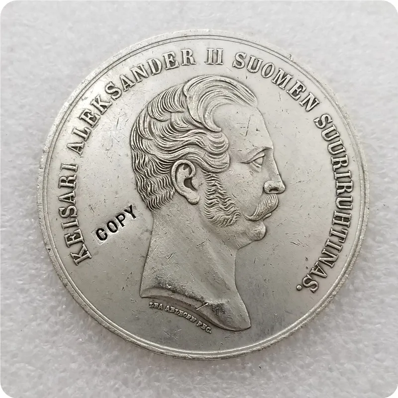 Tpye #67 1863 1864 Российская памятная медаль копия памятные монеты Реплика