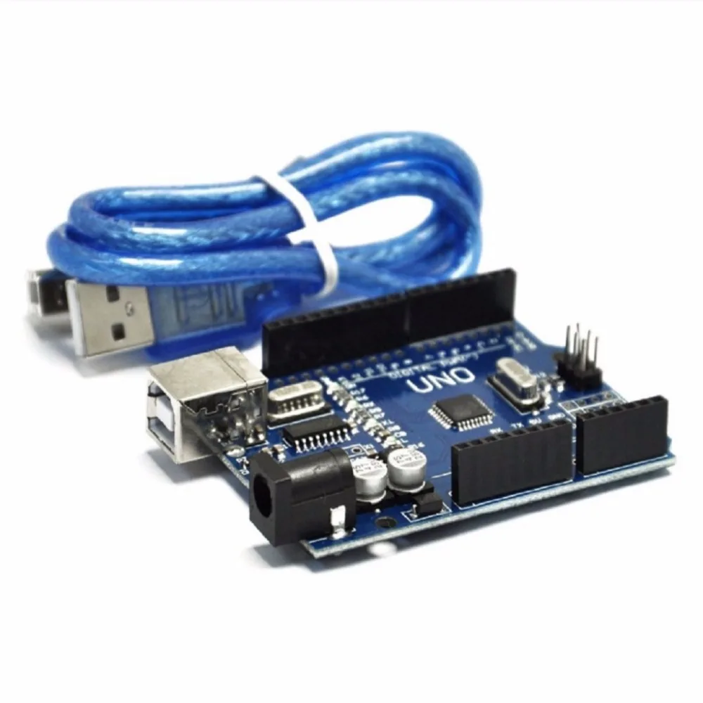 UNO R3 Placa de desarrollo ATmega328P LGT8F CH340 CH340G para Arduino con Pin Header|Демонстрационные стенды| |