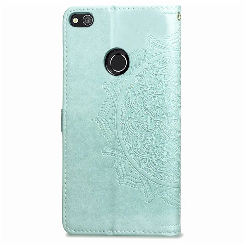 WeeYRN винтажный 3D тисненый Мандала Цветок Кожаный чехол чехлы на huawei Honor 9 lite 8 lite Роскошный кошелек Чехол на Хуавей Хонор 9 8 Лайт флип-чехол чехол книжка