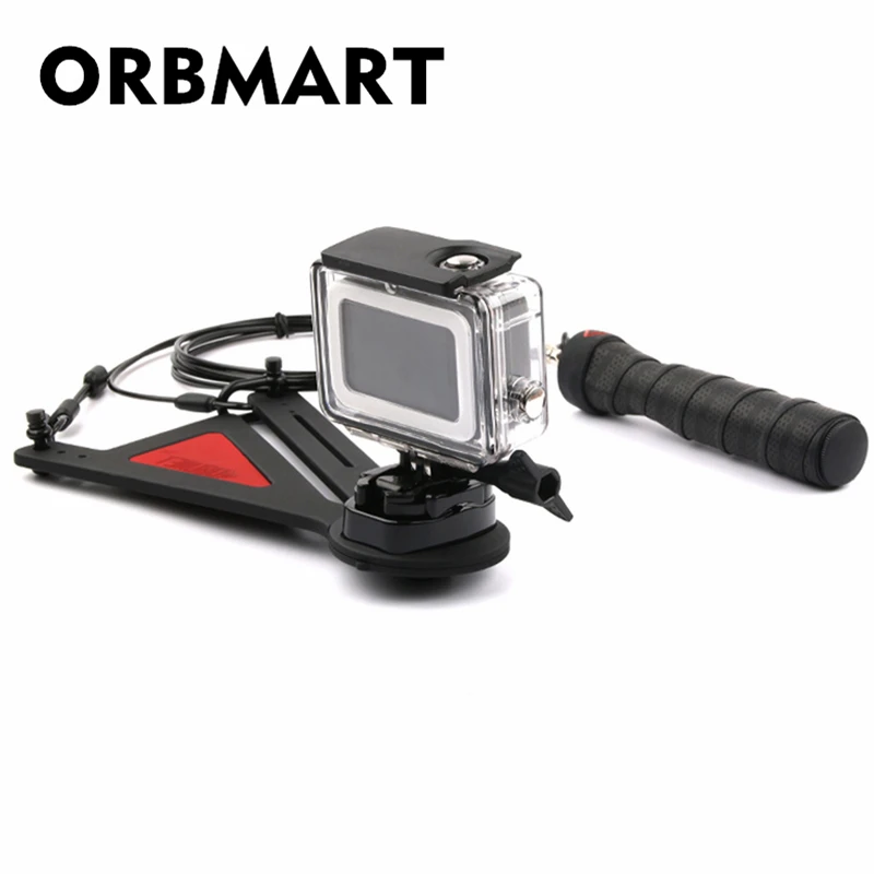 Вращающийся на 360 градусов кронштейн для съемки Gopro Hero 5 6 Xiaomi Yi SJCAM Спортивная