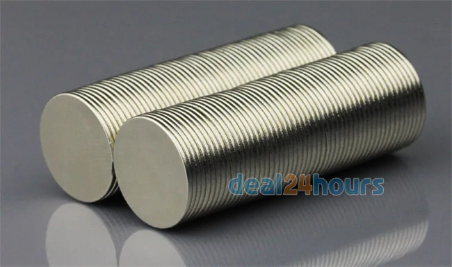 OMO Magnetics 100 шт. N50 Супер Сильные круглые дисковые цилиндрические Магниты
