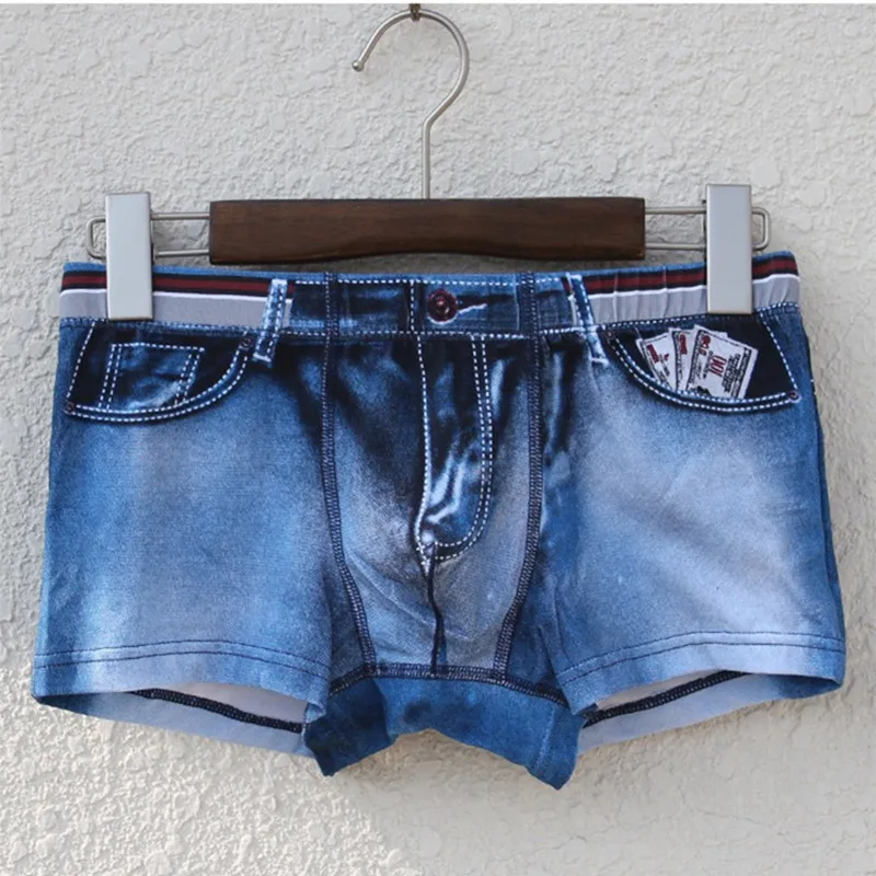 Мужские повседневные боксеры хлопковое сексуальное нижнее белье Модные дышащие