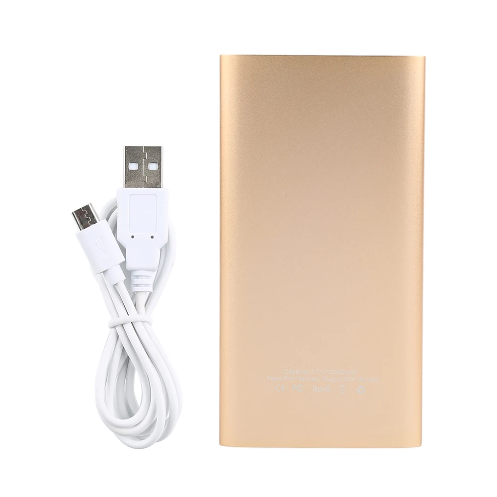 12000 мАч power Bank Аксессуары для мобильных телефонов Связки Внешняя батарея мощность USB быстрое зарядное устройство для Xiaomi для Iphone