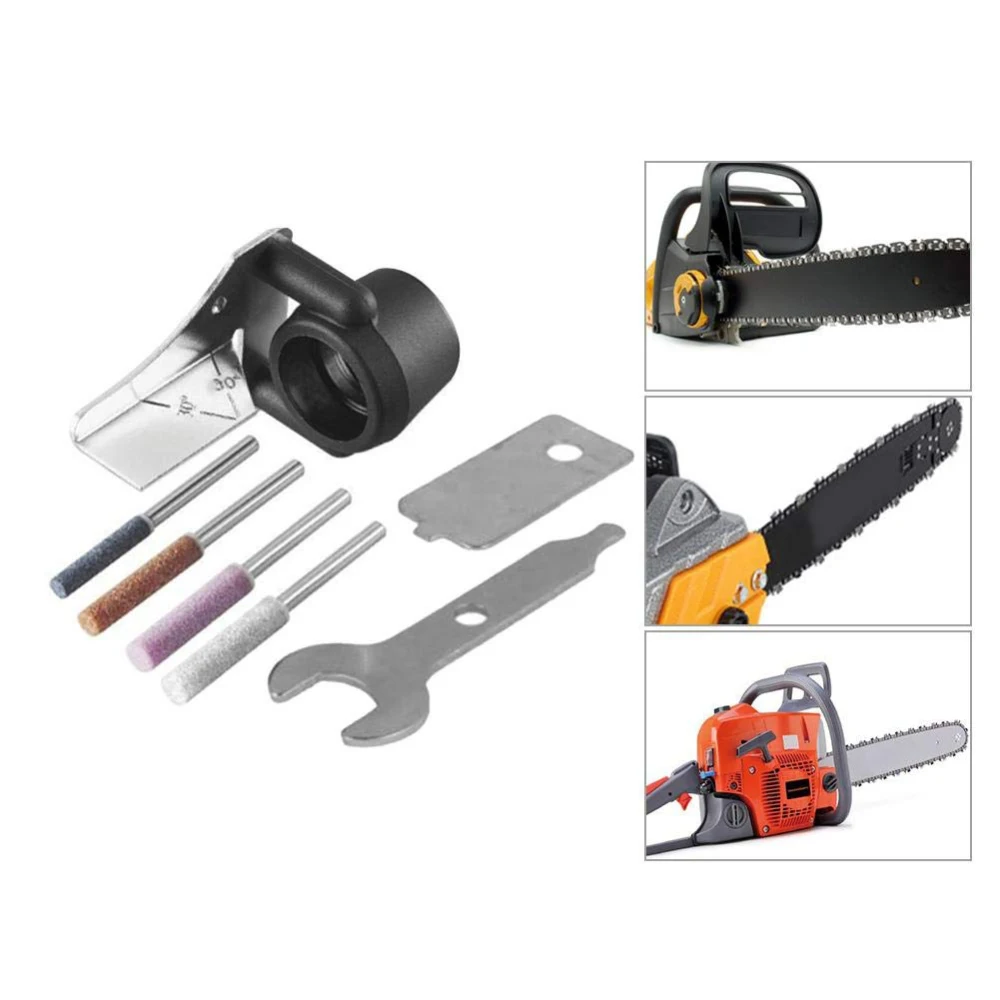 1 Набор портативная цепная точилка для пилы наборы электрическая шлифовальная