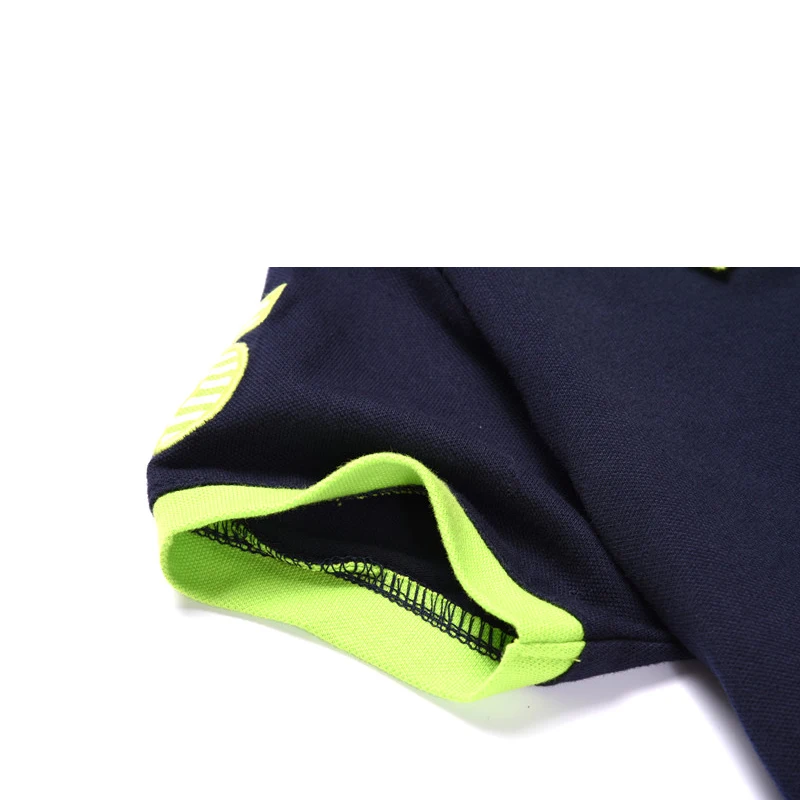 BORSUNG/2017 г. Летняя Высококачественная однотонная хлопковая брендовая рубашка-поло