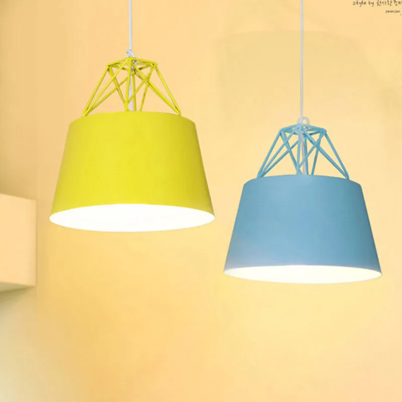 Современный минималистический ресторан Железный подвесной светильник Бар