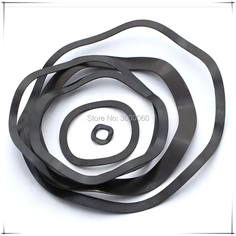 

(ID)16mm*(OD)21mm* (H)0.3mm Black Steel Wave Spring Washer 1000pcs/lot