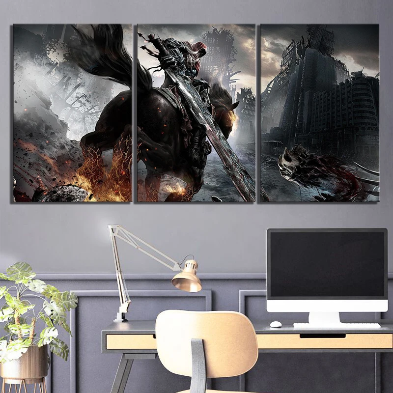3 предмета на рабочий стол высокой четкости изображения Darksiders 2 видео игры