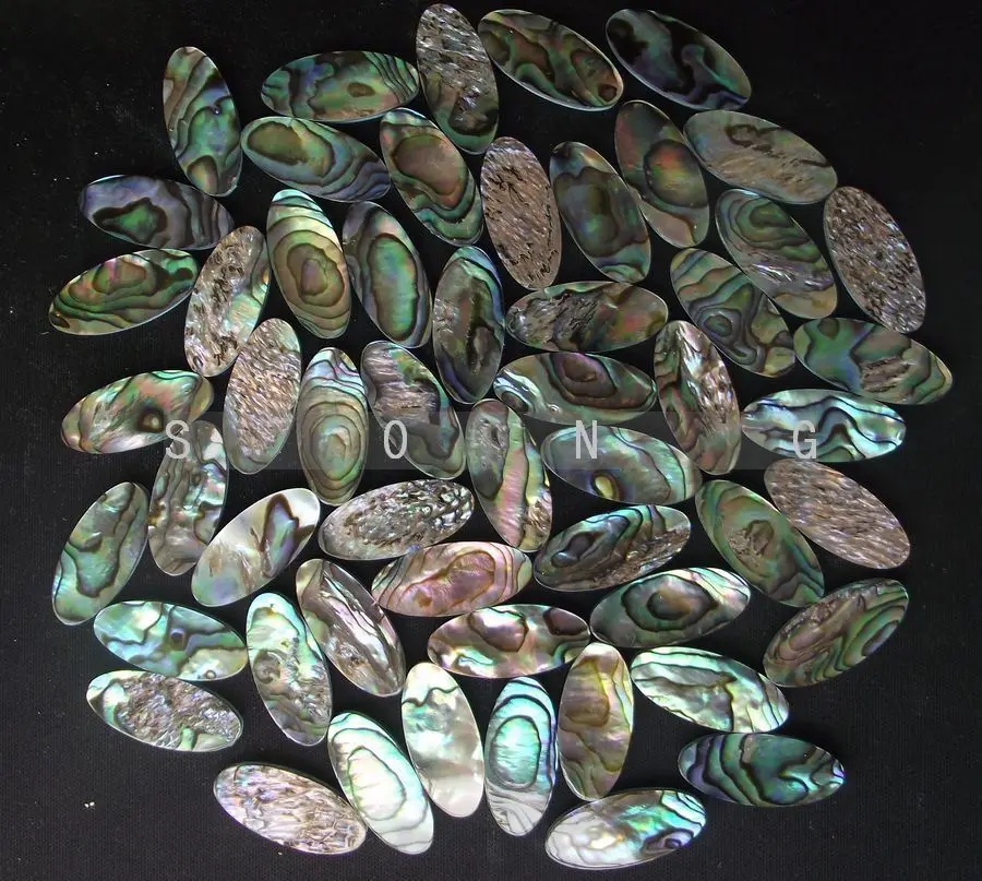 

20 pcs saxophone finger button pearl real abalone shell
