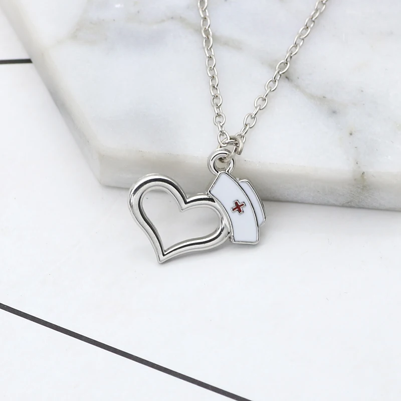 2019 эмалированная белая медсестра головной убор искусственная молитва Женское