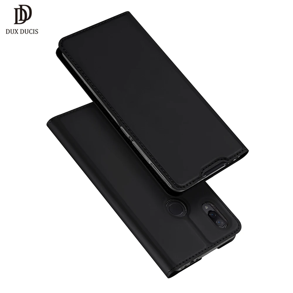 DUX DUCIS для Xiao mi Red Note 7 Чехол Play Роскошный кожаный флип чехол с подставкой