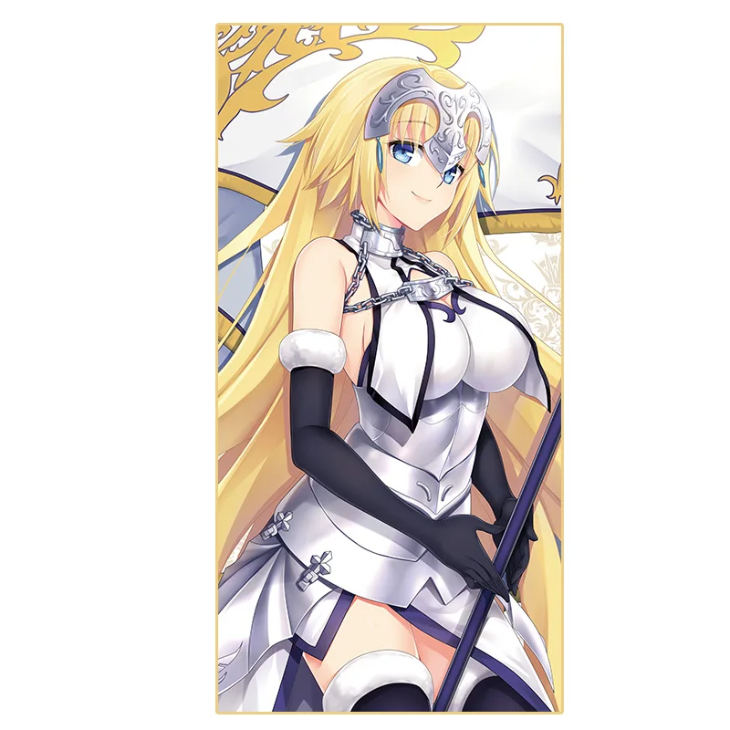01 Аниме Fate/Grand Order FGO Jeanne d arc Alter Saber, полотенце для косплея, большое полотенце для ванной, милое повседневное полотенце для лица, мочалка, подарок - Цвет: 01
