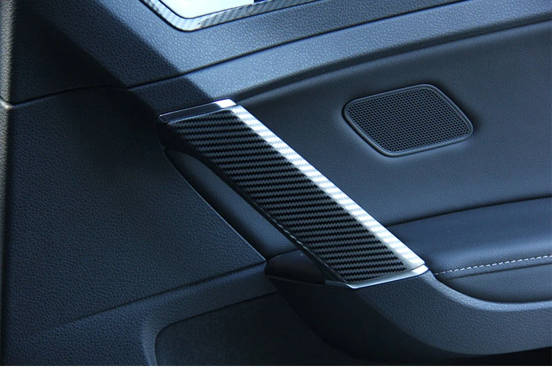 Для Volkswagen Golf 7 MK7 MK7.5 TSI GTE R-line GTl- накладка на внутреннюю дверную ручку из нержавеющей стали наклейка отделка блестками