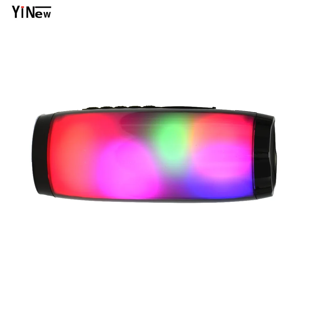 Портативный колонки красочные Водонепроницаемый LED Bluetooth Динамик Беспроводной