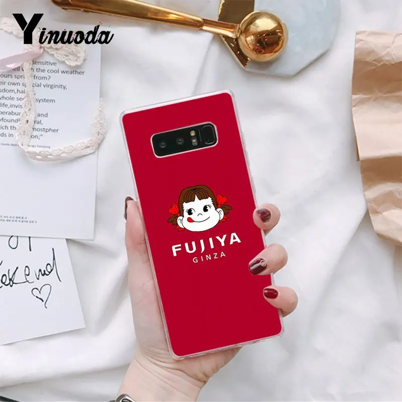 Yinuoda Япония Fujiya/конфеты поделка-чехол для телефона Samsung Galaxy S6 S7 край edge plus S5 S9 плюс