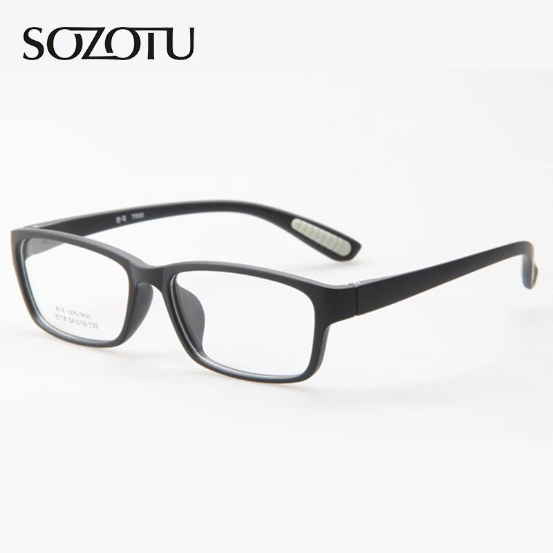 Optical Eyeglasses Frame Men Nerd Computer Eye Glasses Spectacle For Male Transparent Clear Lens Armacao de YQ152 | Аксессуары для